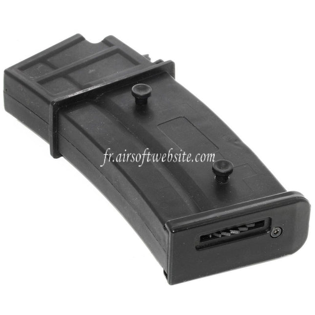 Battleaxe 470 Billes Hi-Cap Chargeur Convient pour G36 Série AEG Fusil Airsoft Noir