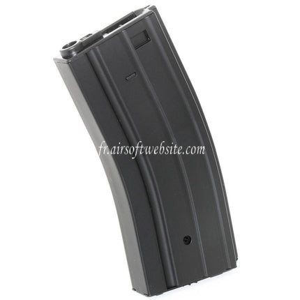 BATTLEAXE 300 Billes Hi-Cap Chargeur Convient pour Tokyo Marui Next Gen (Gen 2) M4 Série AEG Fusil Airsoft Noir