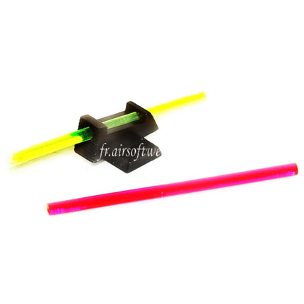5KU Fiber Guidon Type 2 Convient pour Tokyo Marui Hi-Capa GBB Pistolet Airsoft
