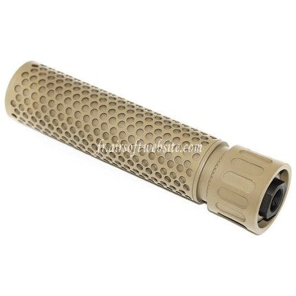 5KU 179mm 7 Pouces KAC Style QDC/CQB Silencieux avec Frein de Bouche Convient pour -14mm CCW sens antihoraire Canon Fusil Airsoft
