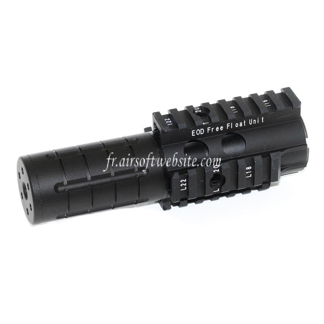 5KU Mini Patriot Avant Kit Rail de Garde-Main Convient pour WA M4 M16 Série GBB Fusil Airsoft Noir