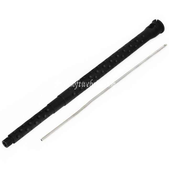 5KU 15/15.5 Pouces Aluminium SR16 E3 Canon Extérieur -14mm CCW sens antihoraire Convient pour Western Arms WA M4 GBB Fusil Airsoft