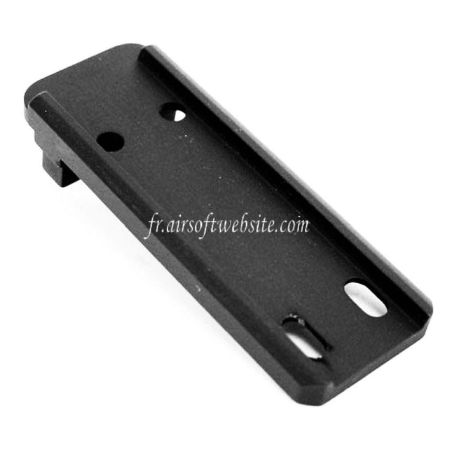 5KU Métal Micro Hausse Viseur Montage Convient pour Tokyo Marui G17 Série GBB Pistolet Airsoft Noir
