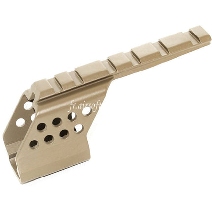 Airsoft Website 20mm Picatinny Rail Lunette Montage Base Convient pour WE KSC Tanaka Tokyo Marui G17 G18C Série Pistolet