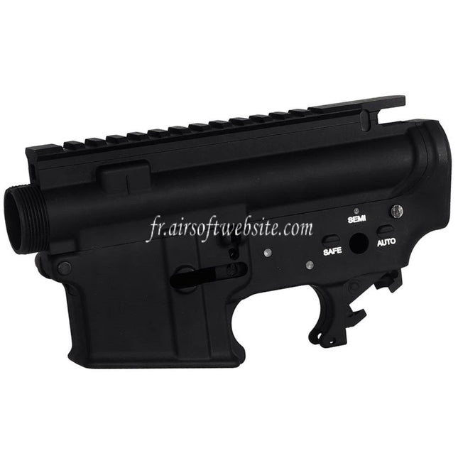 G&D Flat Top Boîtier Convient pour G&D DTW PTW M4 Série Fusil Airsoft Noir