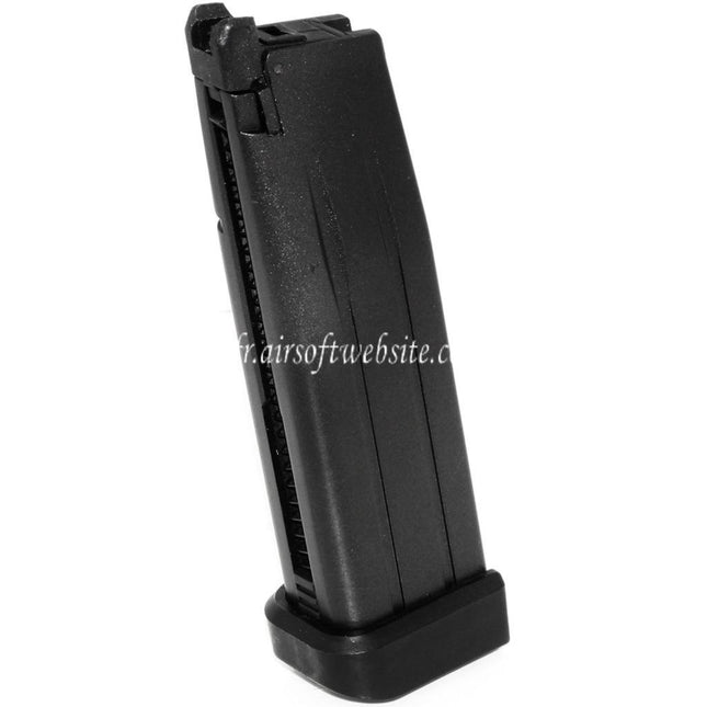 Airsoft Website 30 Billes Co2 Chargeur Convient pour Hi-Capa Série GBB Pistolet Noir