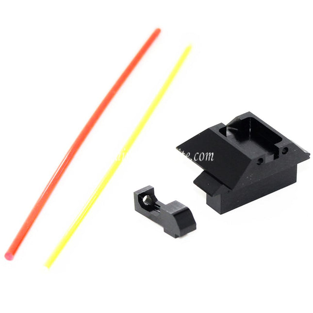 PPS Fibre Optique Guidon Hausse Convient pour Tokyo Marui G17 Série Pistolet Airsoft