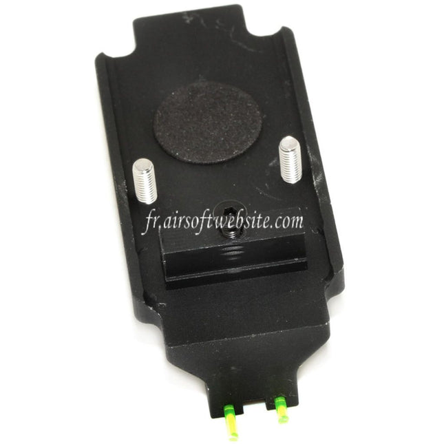 5KU RMR Style Fibre Optique Visée Montage Base Convient pour Tokyo Marui G17 G18C G-Série GBB Pistolet Airsoft