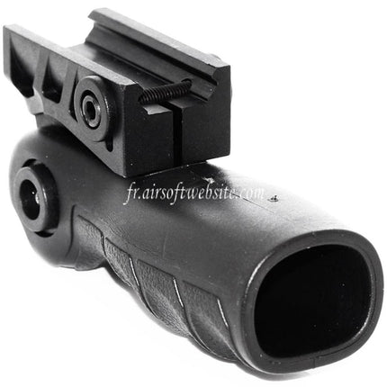 CYMA Pliant Tactical RIS Vertical Poignée Convient pour 20mm Rail System Noir