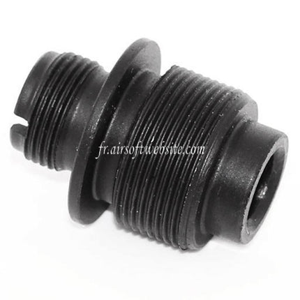 Airsoft Website Canon Silencieux Compensateur Adaptateur -14mm CCW sens antihoraire Convient pour VSR-10 MB03 MB07 MB09 MB10 MB11 MB12 Série Sniper Fusil