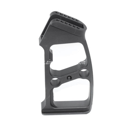 5KU Aluminum Pistolet Poignée (Ball / Edge / Knurly) Convient pour M4 M16 Série GBB Fusil Airsoft Noir