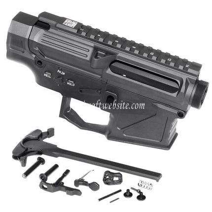 APS Phantom Extremis Rifle PER Haut Bas Métal Boîtier Convient pour PER M4 M16 Série AEG Fusil Airsoft