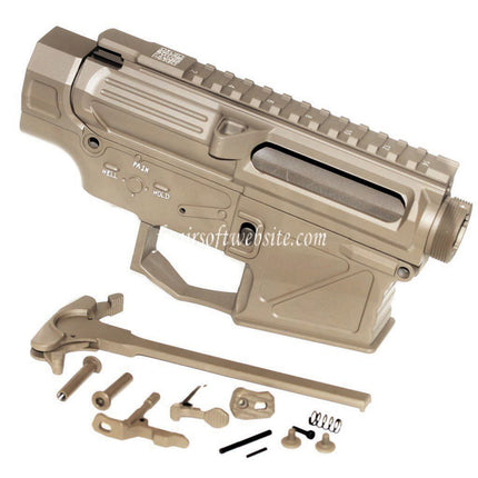 APS Phantom Extremis Rifle PER Haut Bas Métal Boîtier Convient pour PER M4 M16 Série AEG Fusil Airsoft