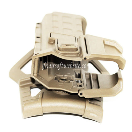 Airsoft Website Polymère Hard Case Moveable Étui Convient pour Tokyo Marui WE 1911 Pistolet Airsoft