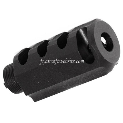 DOUBLE BELL 60mm/48mm Rallongé Kit Compensateur Convient pour DOUBLE BELL Tokyo Marui 1911 GBB Pistolet Airsoft Noir