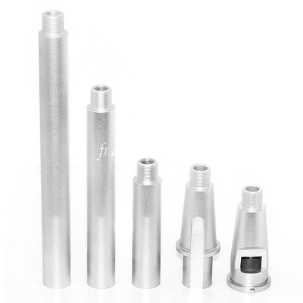 Airsoft Website Aluminium M4A1 4-Segments Métal Canon Extérieur -14mm CCW sens antihoraire Convient pour M4 M16 Série AEG (18.125 Pouces) GBBR(17.25 Pouces) Fusil