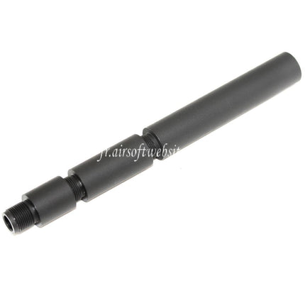 APS 3pièces 21mm/41mm/97mm 159mm Aluminium CQB Extended Canon Extérieur Extension Tube Convient pour All -14mm CCW sens antihoraire Rifle Airsoft