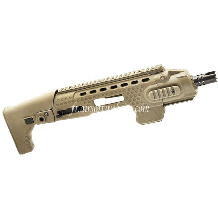 APS Caribe Action Combat Pistolet Carabine Conversion Kit Convient pour G17 G18C Pistolet Airsoft