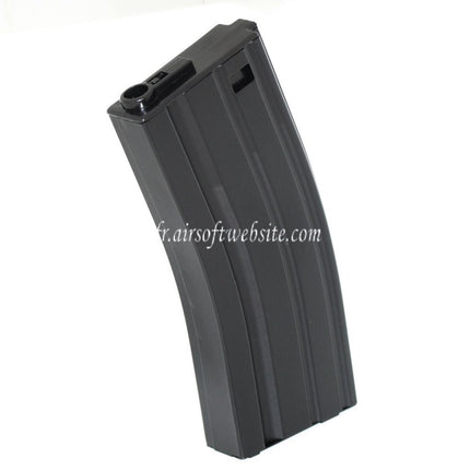 Airsoft Website 130 Billes Mid-Cap Chargeur Convient pour M4 M16 Série AEG Fusil Noir
