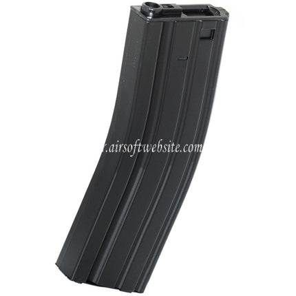 Airsoft Website 500 Billes Winding Hi-Cap Chargeur Convient pour M4 M16 Série AEG Fusil Noir
