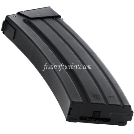 CYMA 500 Billes Hi-Cap Chargeur Convient pour CM043 GALIL SAR AEG Fusil Airsoft Noir