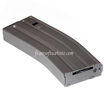 Airsoft Website 430 Billes Hi-Cap Chargeur Convient pour ARMY GenII R43 SOPMOD M4 / Tokyo Marui Next Gen M4 416 Scar-L EBB Fusil Anthracite Gris