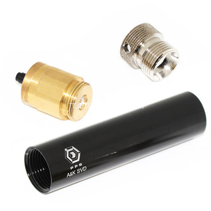 PPS Co2 Cylindre Conversion Kit (Air-Cocking To Co2 Power) Convient pour A&K SVD Fusil Airsoft