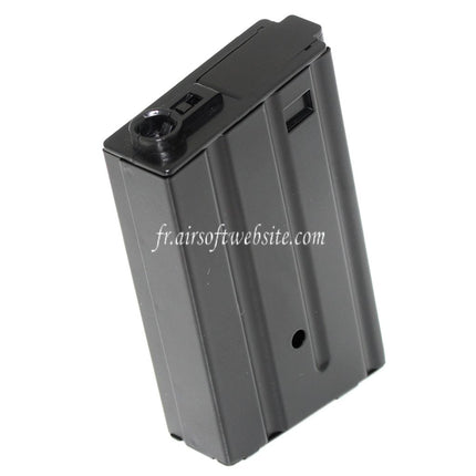Battleaxe 190 Billes Hi-Cap Chargeur Convient pour M16VN M4 M16 Série AEG Fusil Airsoft Noir