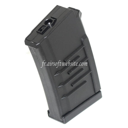 Airsoft Website 150 Billes Hi-Capa Chargeur Convient pour AY VSS Série AEG Fusil Noir