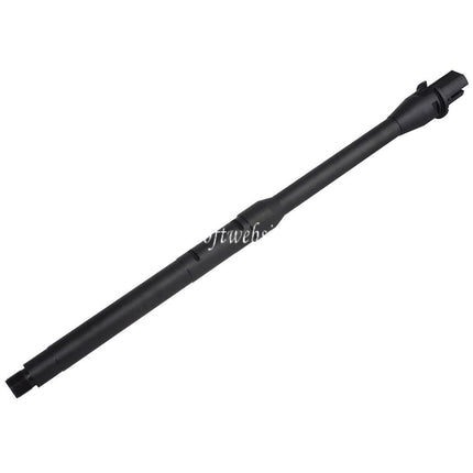 5KU 14.5 Aluminium Canon Extérieur -14mm CCW sens antihoraire Filetage Convient pour M4 M16 Série AEG Fusils Airsoft Noir