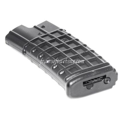 Battleaxe 330 Billes Hi-Cap Chargeur Convient pour APS / Jing Gong JG / Golden Eagle / Classic Army / Tokyo Marui AUG Série AEG Fusil Airsoft