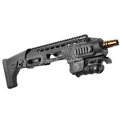 APS Caribe Action Combat Pistolet Carabine Conversion Kit Convient pour G17 G18C Pistolet Airsoft