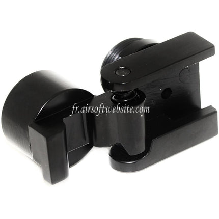 PPS M4 M16 Pliable Connecteur Adaptateur Convient pour M870 Série Shotgun Airsoft Noir