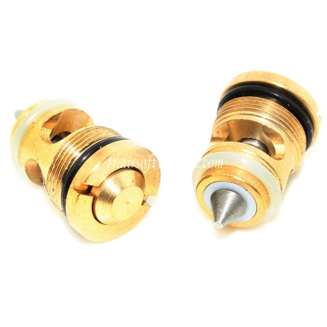 APS 2pièces Co2 Sortie Vanne Convient pour APS ACP Black Hornet SHARK Pistolet Airsoft Chargeur