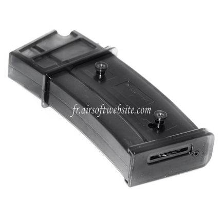 Airsoft Website 470 Billes Hi-Cap Chargeur Convient pour G36 Série AEG Fusil Noir