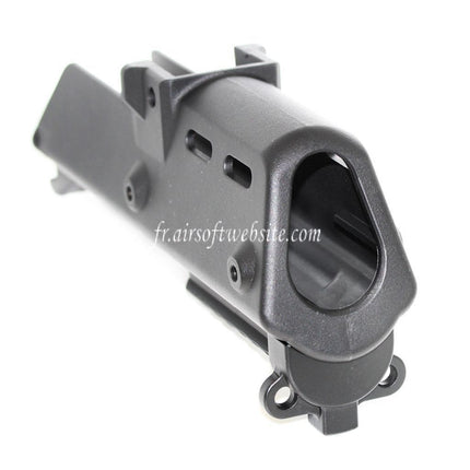 Golden Eagle Polymère Garde-Main Set avec 20mm Bottom Rail Convient pour Jing Gong JG Golden Eagle G36C Série AEG Fusil Airsoft Noir