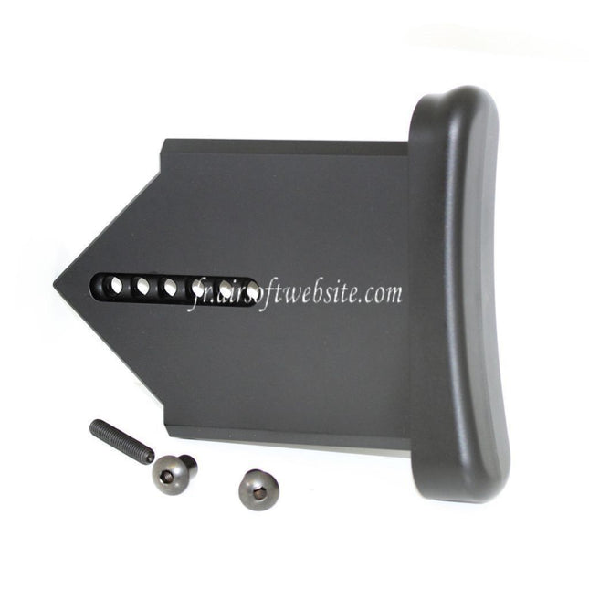 Golden Eagle Polymère Crosse Butt Pad Plaque Convient pour Jing Gong JG Golden Eagle SL8 SL9 JG6689 JG6690 Série Fusil Airsoft Noir