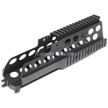Golden Eagle 260 mm CNC Aluminium RAS Handschutz Schiene Passend für JG Golden Eagle CYMA Echo1 Matrix Tokyo Marui G36 Serie AEG Airsoft Gewehr Schwarz