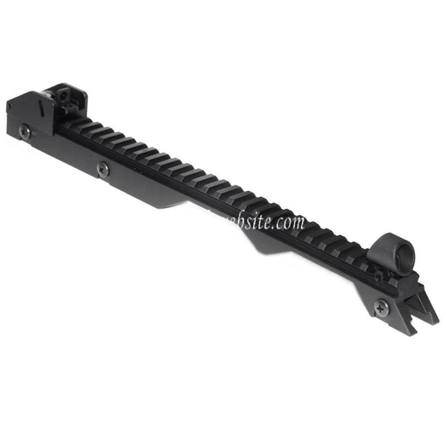 Golden Eagle 340mm Portage Poignée Top Rail Convient pour G36 Série AEG Fusil Airsoft Noir