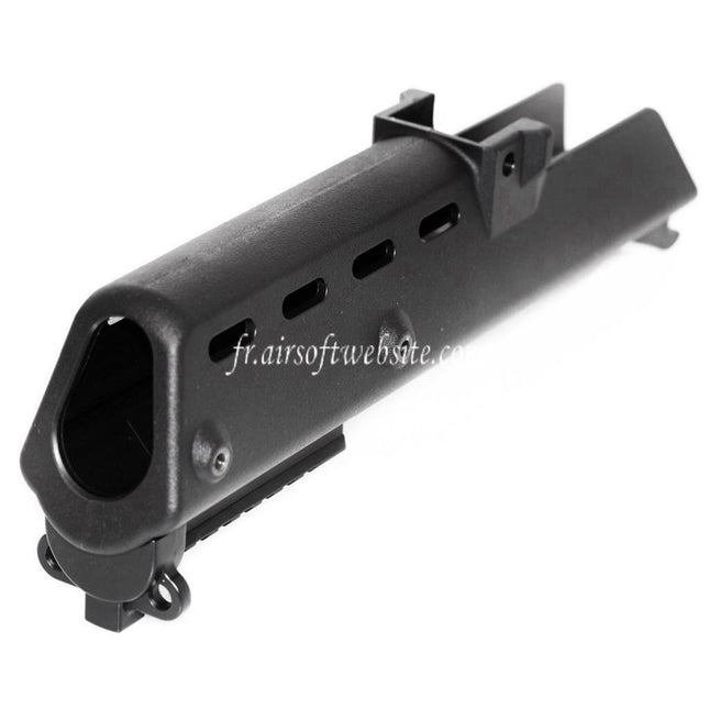 Golden Eagle Polymère 280mm Garde-Main avec 20mm Bottom Rail Convient pour Golden Eagle Jing Gong JG G36 Série AEG Fusil Airsoft Noir