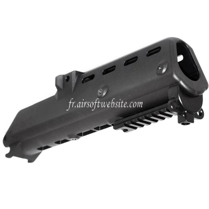 Golden Eagle Polymère 280mm Garde-Main avec 20mm Bottom Rail Convient pour Golden Eagle Jing Gong JG G36 Série AEG Fusil Airsoft Noir