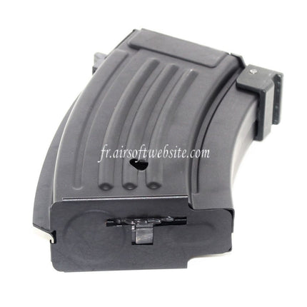 Golden Eagle 230 Billes Hi-Cap Chargeur Court Type Convient pour AK Série AEG Fusil Airsoft Noir