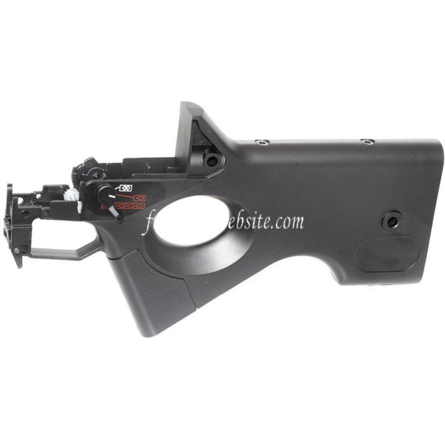 Golden Eagle Bas Boîtier Crosse Convient pour JG Jing Gong Golden Eagle SL8-4 G36 Série AEG Fusil Airsoft Noir