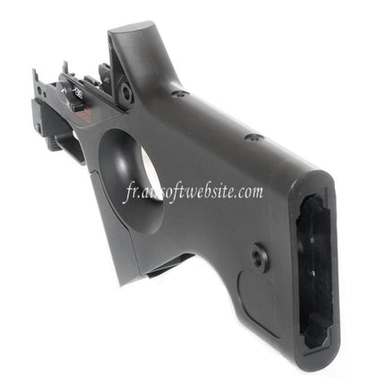 Golden Eagle Bas Boîtier Crosse Convient pour JG Jing Gong Golden Eagle SL8-4 G36 Série AEG Fusil Airsoft Noir