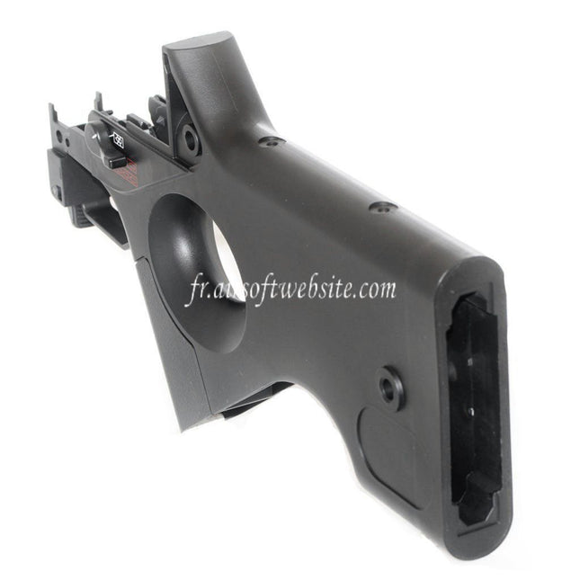 Golden Eagle Bas Boîtier Crosse Convient pour JG Jing Gong Golden Eagle SL8-4 G36 Série AEG Fusil Airsoft Noir