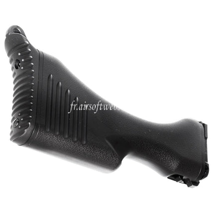 Golden Eagle High Impact Polymère Crosse Convient pour JG Golden Eagle M240 Bravo AEG Fusil Airsoft Noir