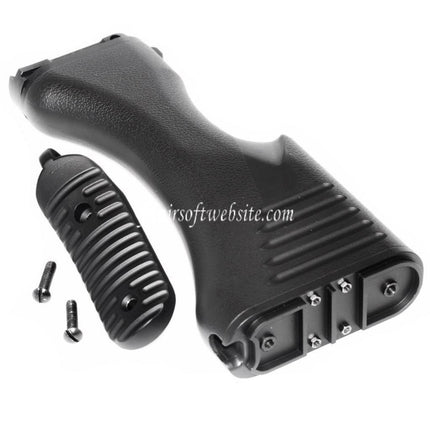 Golden Eagle High Impact Polymère Crosse Convient pour JG Golden Eagle M240 Bravo AEG Fusil Airsoft Noir