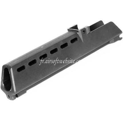 Golden Eagle 323mm Polymer Reinforced Handguard Passend für JG Golden Eagle Classic Army Tokyo Marui G36 G36K G36V SL8 G36 Serie AEG Airsoftgewehr Schwarz