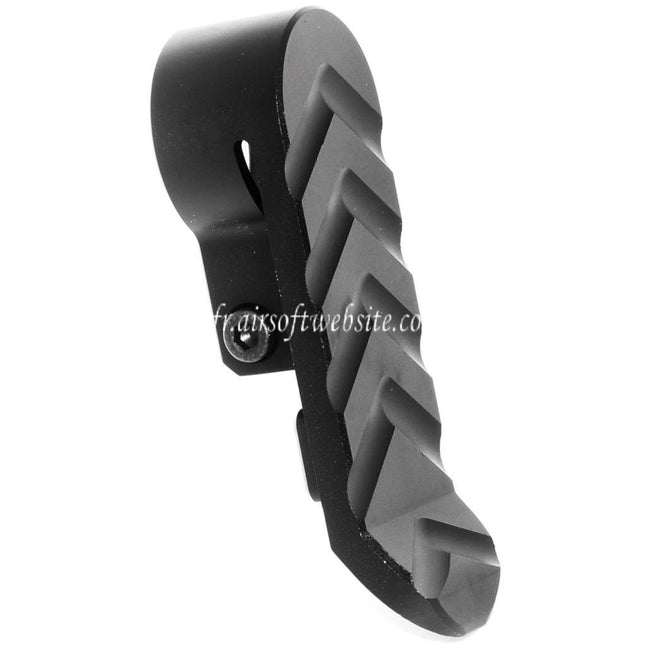 Golden Eagle CNC Crosse Butt Pad Plaque Convient pour JG Golden Eagle M870 Gaz Pump Action Shotgun MC6637 M4 CQB GBB M4 GBB Fusil Airsoft Noir