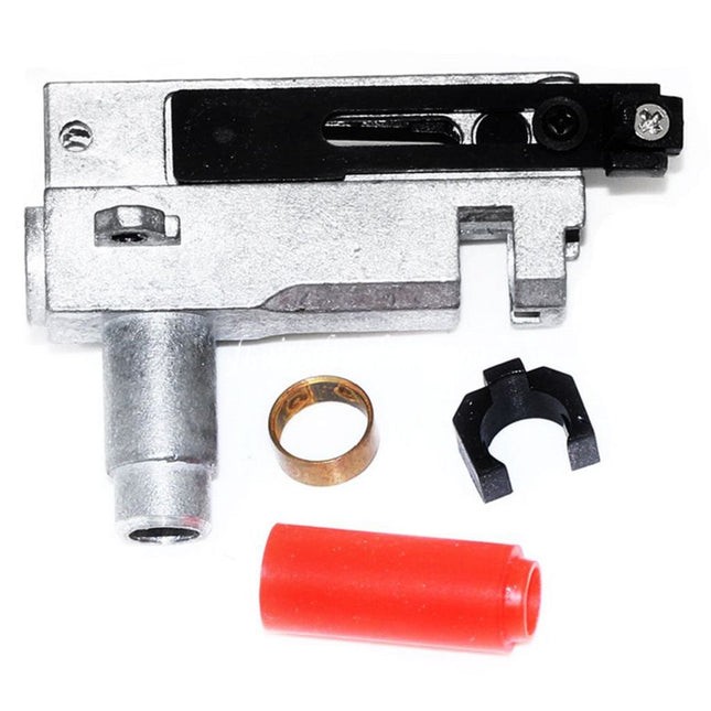 SHS Métal One-Piece Hop Up Chambre Set Convient pour V3 Vitesse Boîte Version 3 AK Série AEG Fusil Airsoft